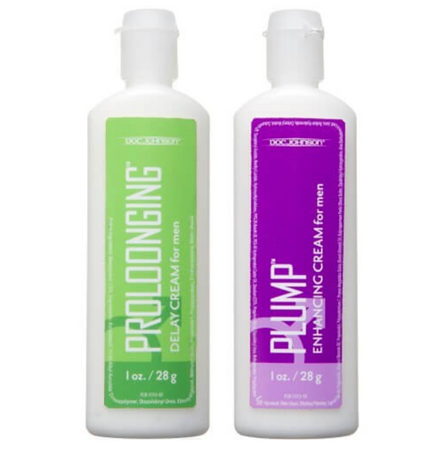 Doc Johnson Prolong and Plump Enhancement Cream Pack