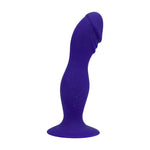 6 Inch silicone Dildo with suction cup by Loving Joy in Midnight Blue